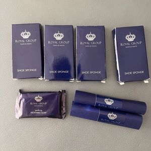 🎉5 for $25 🎉NEW ROYAL GROUP HOTELS TOILETRIES BUNDLE- 7 ITEMS